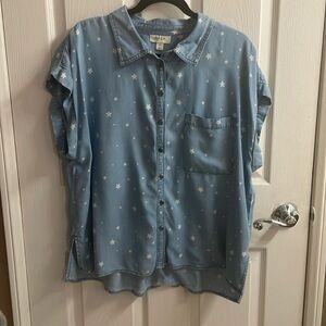Blue Stars Short Sleeve